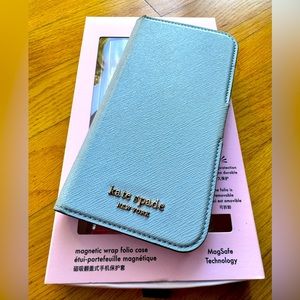 Kate Spade New York iPhone 13 Pro magnetic wrap folio case